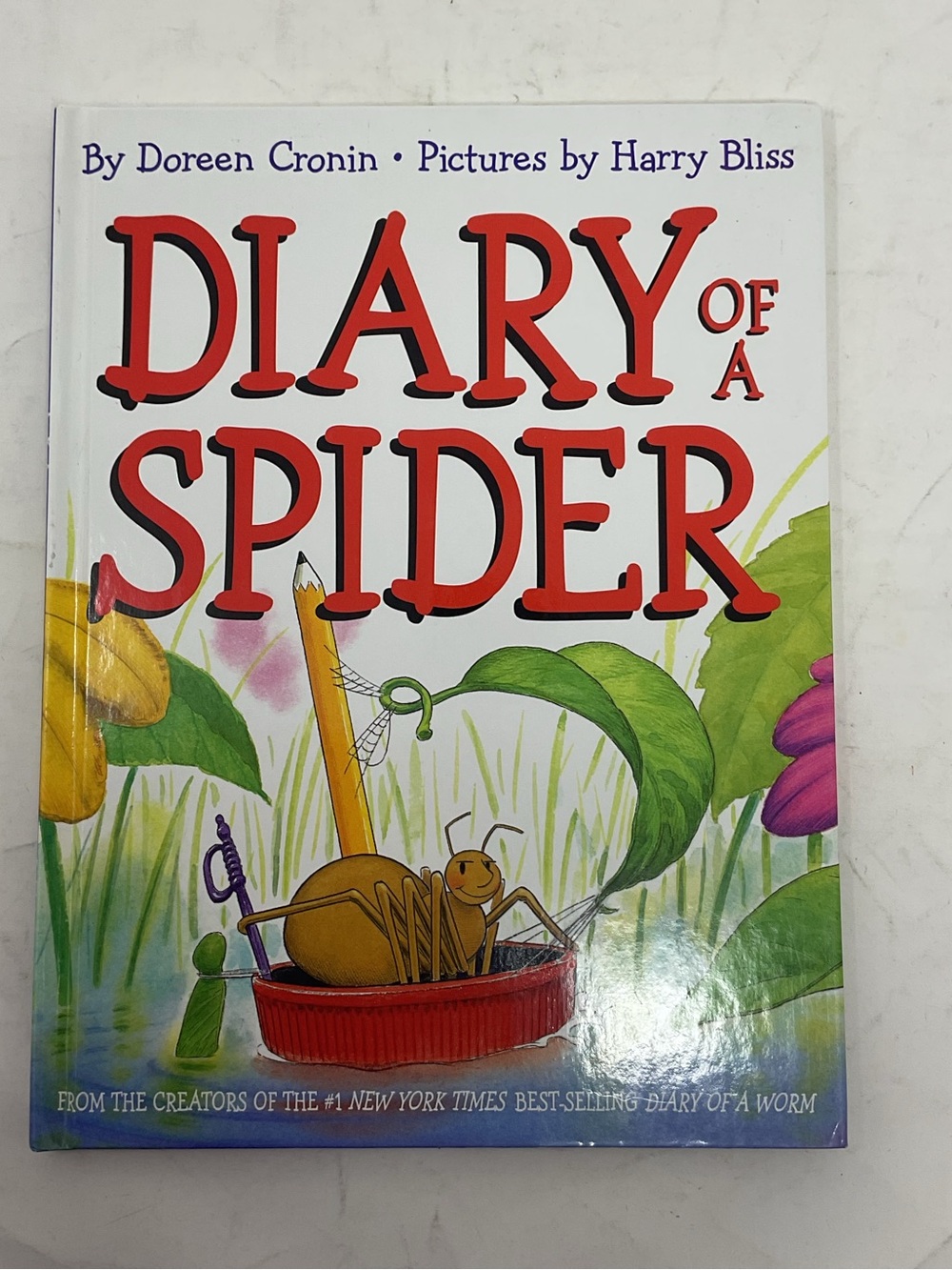 Diary of a spider book